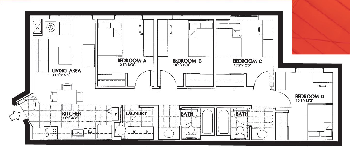 Walker Avenue Apartments Residential Life UMBC